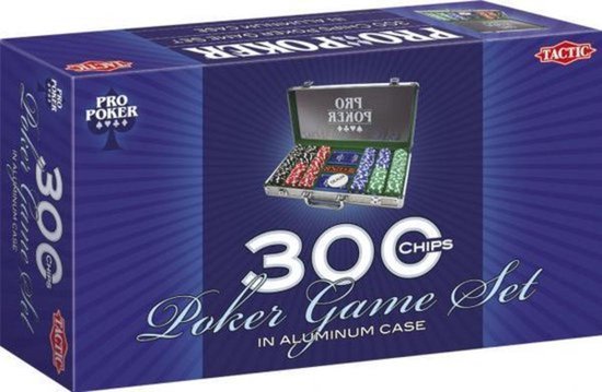 Pro Pokerkoffer 300 chips 11,5 gram | bol.com