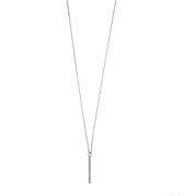 Silver Lining Lang collier hanger staafje 925 Zilver