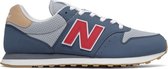 New Balance Sneakers - Maat 44.5 - Mannen - blauw - rood