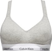 Calvin Klein Modern Bralette en coton avec bonnet - Gris - Taille XS