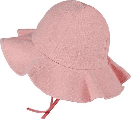 Chapeau de soleil grand rose uni fille bambin (1-3 ans) - chapeau d'été |  bol.com
