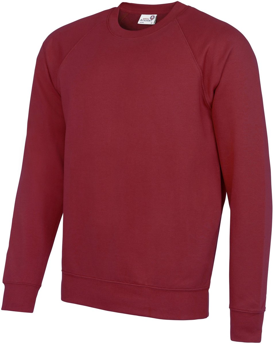 Awdis Academie Herenbemanning Sweatshirt (Claret)