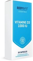 Body & Fit Vitamine D3 1000 IU Capsules -Vitamine & Mineralen - Supplement voor Spierbehoud  - 60 Stuks