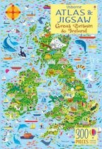 Usborne Atlas & Jigsaw Great Britain & Ireland