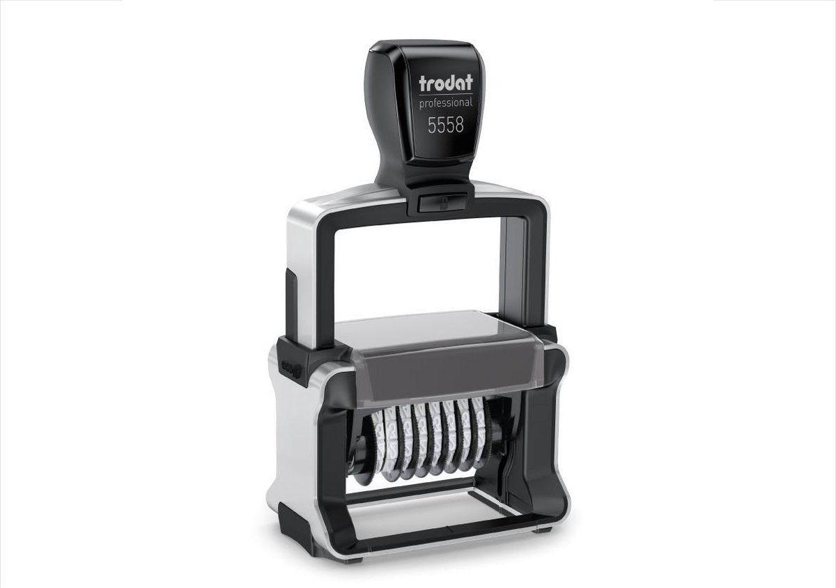 Trodat Professional 5558/PL | 56x33 | personaliseerbaar | 8 posities