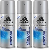 Adidas Climacool M Deodorant Multi Pack - 3 x 150 ml