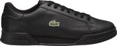 Lacoste Twin Serve Heren Sneakers - Black - Maat 42.5