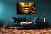 Gold face 150 x 100  - Dibond + epoxy