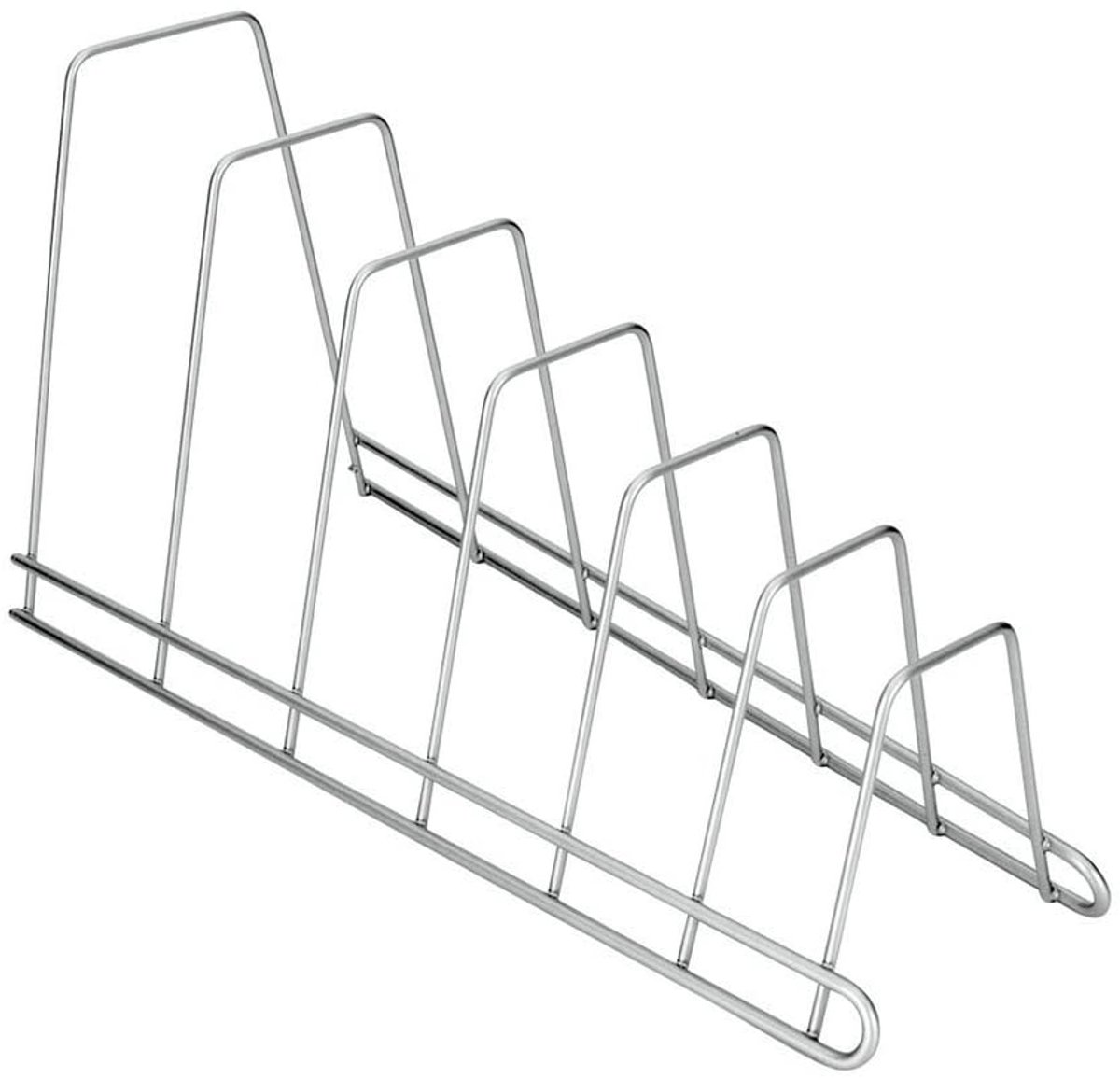 Metaltex - Dekselhouder - Zilver - 34x15x18 cm