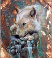 Diamond Painting Dieren Schilderij – 25 x 30 cm – Print #14