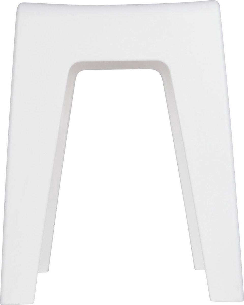 WENKO Badkamerkruk Kumba 38x47cm in wit kunststof Douchekruk