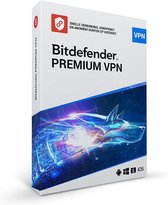 Bitdefender Premium VPN - Beveiligingssoftware - 12 Maanden - 10 Apparaten - Nederlands
