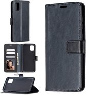 Portemonnee Book Case Hoesje Geschikt voor: LG K42 - zwart