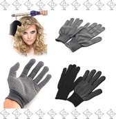 EPIN | Hittebestendige Handshoenen | Warmte Handschoen | Krultang | Stijltang | ZWART | 1 Paar