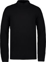 Cars Jeans  Trusset Mockneck Sweat Mannen Trui Black - Maat XXL