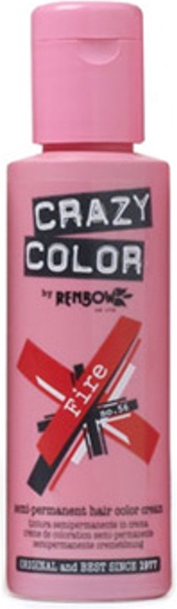 Crazy Color Fire 100ml - Haarverf