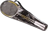 Badminton set met shuttle en draagtas - Stevige badmintonrackets - Badmintonset pro