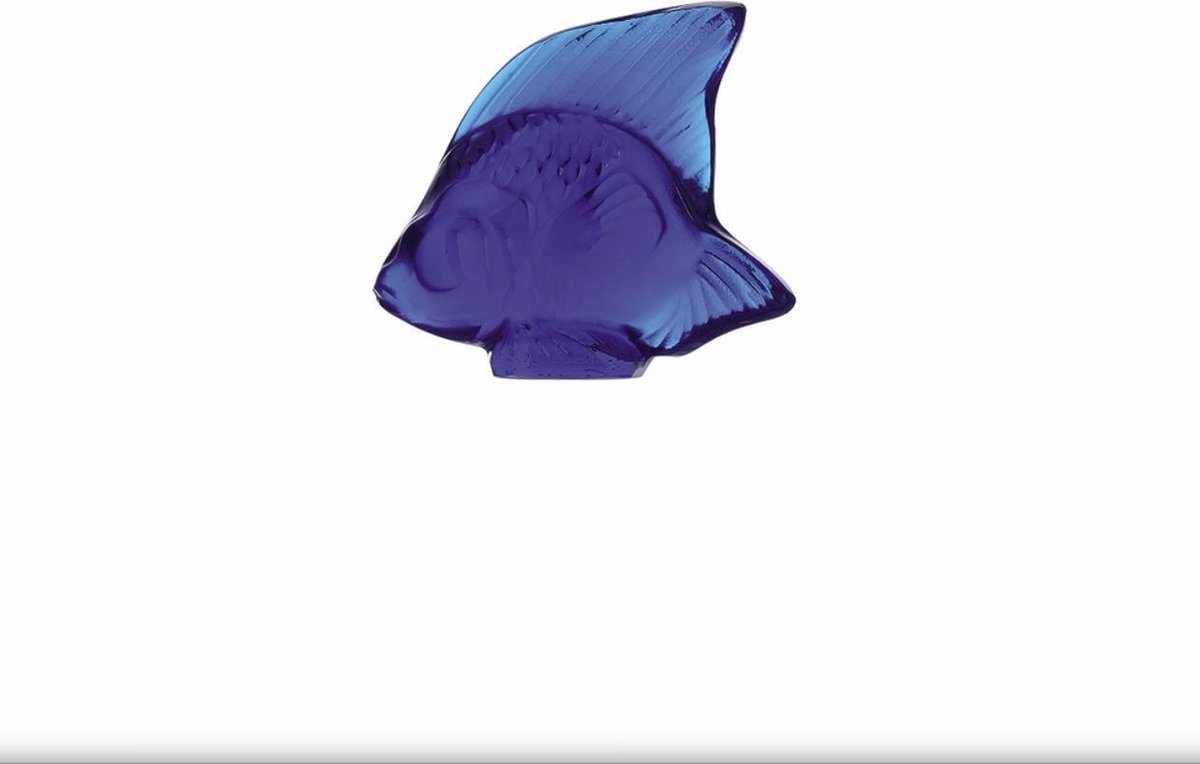 Lalique vis sculptuur