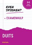 Even Spieken - Examenhulp Duits