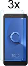 Alcatel 1B 2020 Screenprotector - Beschermglas Alcatel 1B screen protector glas - 3 stuks