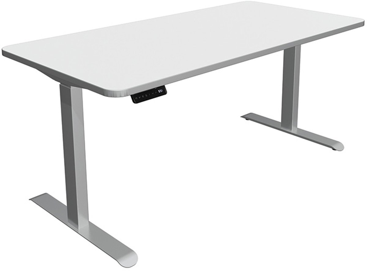 Kerkmann Zit sta bureau Move-3 premium wit 160x80cm