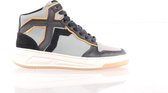 BRONX Damessneaker "OLD-COSMO HIGH TOP" - zwart/groen - maat 36