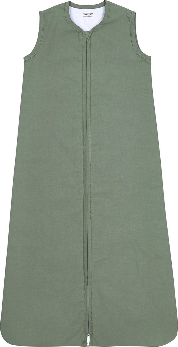 Meyco Baby Uni baby zomerslaapzak - forest green - 110cm - 0.3 TOG