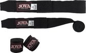 Joya Elastisch Bandage - Zwart met wit logo - 350cm - 8462