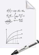 Legamaster - magic-chart - whiteboard - folie - 60x80cm - wit - 25 vel