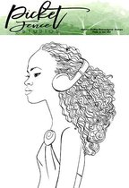 Kiesha Girl Clear Stamps (BG-116)