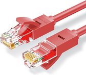 Câble patch Ethernet Ugreen - RJ45 Cat 6 UTP - 1000Mbps - 1 m - rouge