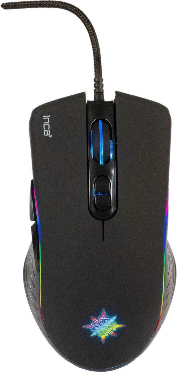 INCA IMG-GT15 Professional GAMING MOUSE/MUIS 7D Key, RGB key life 3 million times