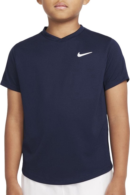 Nike Court Dri-FIT Victory Sportshirt Jongens - Maat 134