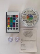 Led Zwembadverlichting - 13 stuks led - Magneten & Zuignappen - Timer - Onderwater Led verlichting - Jacuzzi & Sauna Verlichting - Megatopper.n