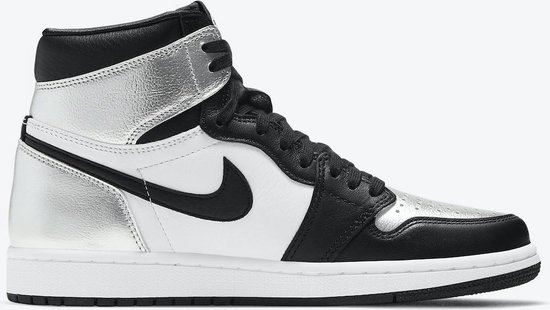 Nike Air Jordan 1 High OG, CD0461 001, Black/Black Metallic-Silver, EUR  37.5 | bol.com