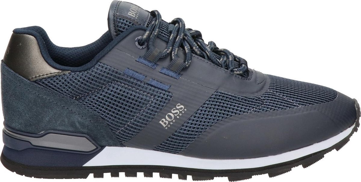 Hugo Boss Parkour Runn Me Lage sneakers Leren Sneaker Heren Blauw -  Schoenen.nl