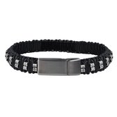 As armband Black silver - 22cm