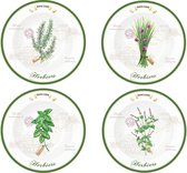 Easylife-Set Pastaborden, Herbs, Set 4