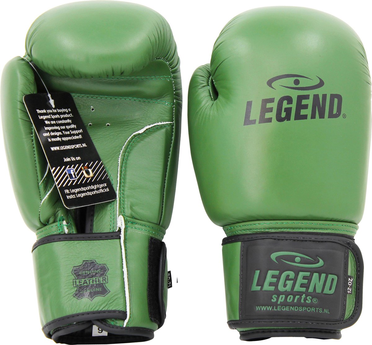 Legend Sports Bokshandschoenen Army Heren Legergroen Mt 16oz
