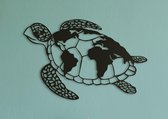 Wanddecoratie dieren | Schildpad