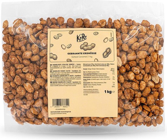 KoRo | Cacahuètes grillées caramel salé 1 kg