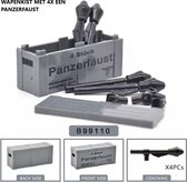 X32 - Duitse wapenkist "panzerfaust" - Custom printed - WW2 Bouwstenen - Lego fit - WW2 - Soldaten - Militair - Tank - Army - Bouwstenen - Wapens - Geweren - Brick - Tweede Wereld