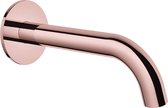 Wastafelkraan Uitloop Hotbath Cobber Rond 15 cm Roze Goud