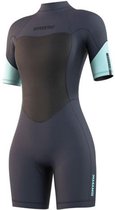 Mystic Brand Wetsuit - Maat XS  - Vrouwen - donker blauw - zwart - lichtblauw