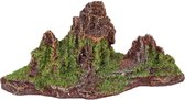 Aquarium decoratie Moza Rots - 16 x 6 x 8 cm - Bruin - 16 x 6 x 8 cm