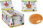 Daelmans Bio Honing Stroopwafels - 20 x 1 stuks (per stuk verpakt) - 29 gram per koek