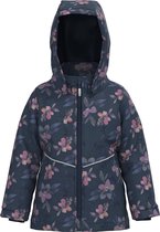 NAME IT NKFMAXI JACKET FLOWER MELANGE Meisjes Jas - Maat 122