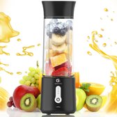 GoFive GF1 - Mini Blender - Zwart - 500 ml - USB-C Oplaadbaar