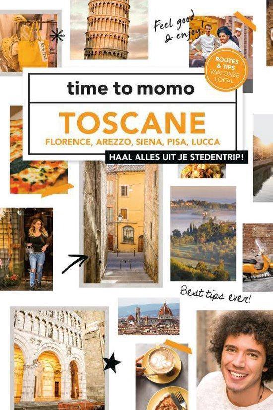 Collage met iconische beelden van Toscane, waaronder de Toren van Pisa en Florence.