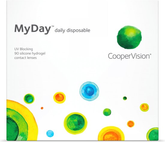 MyDay [90 stuks] S -10,50 (daglenzen) - contactlenzen